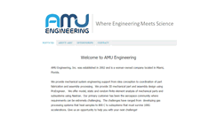 Desktop Screenshot of amuengineering.com